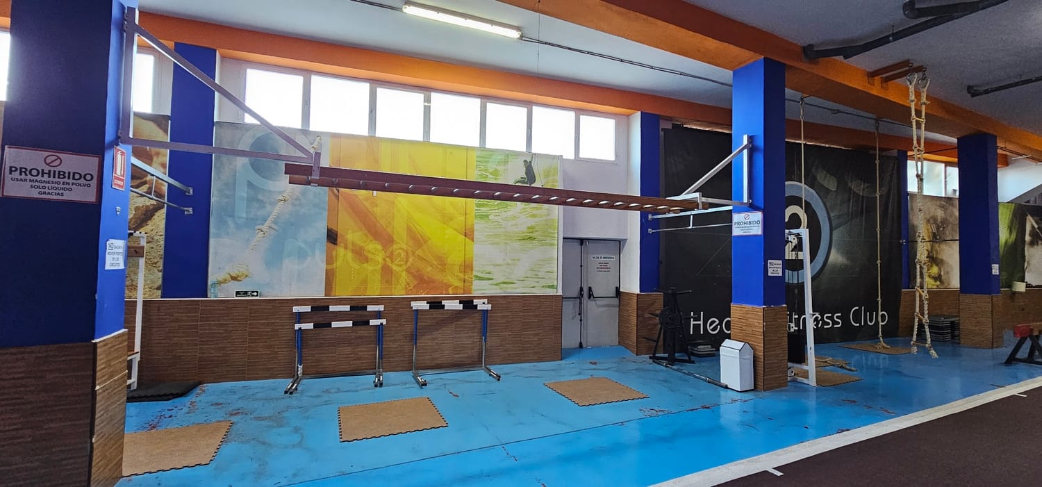 Circuito de entrenamiento para las pruebas físicas